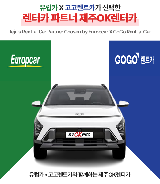 제주OK렌터카 파트너 배너